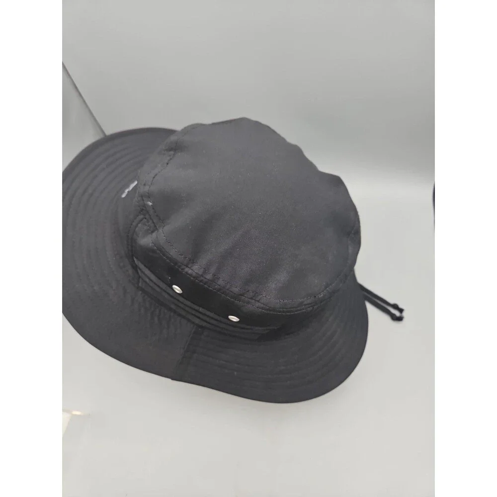 adidas AEROREADY Bucket Hat Black Sun Hat Drawstring Unisex One Size Used